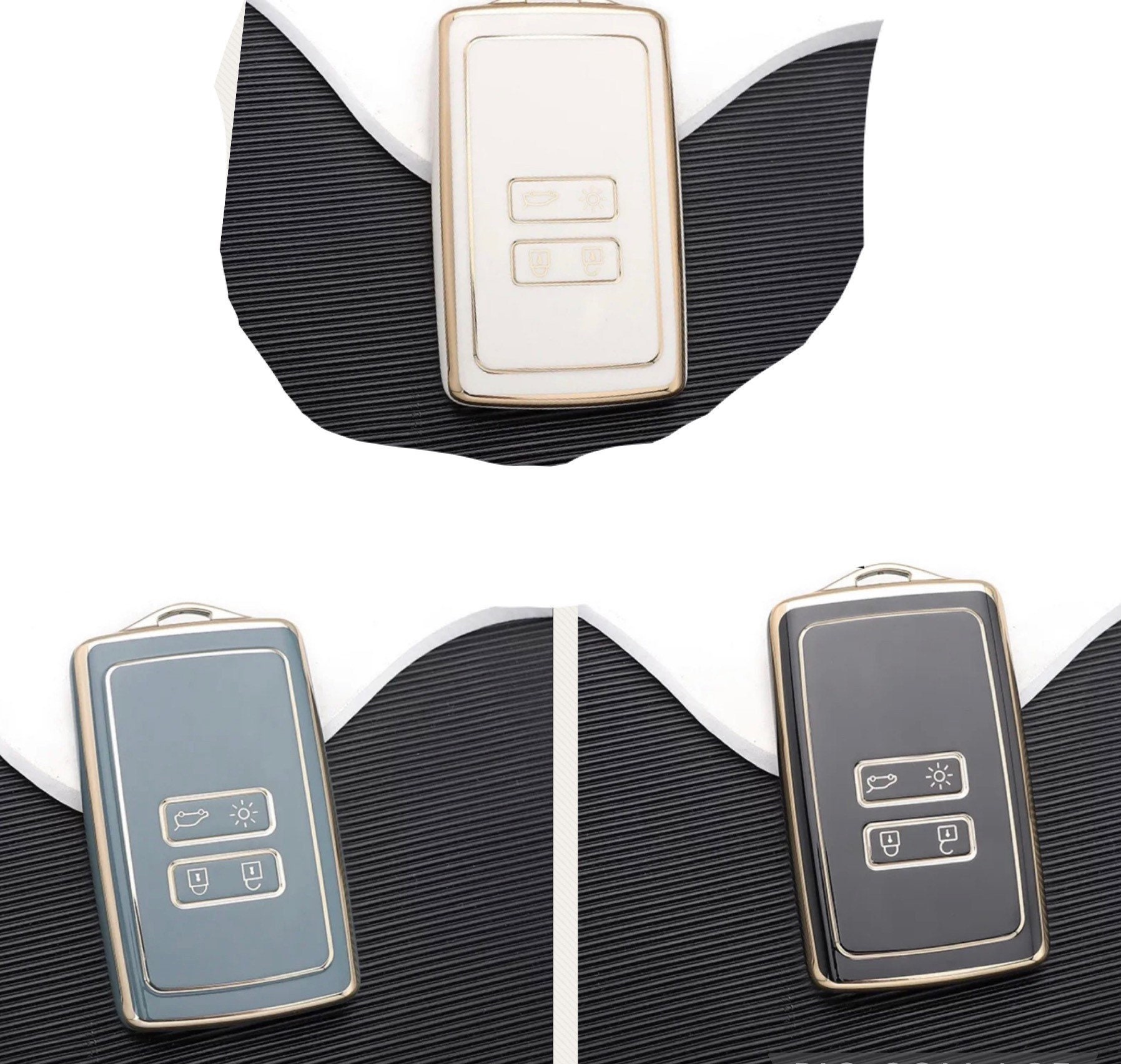 Car Key Case TPU Renault Keyless Protection Cover Case 