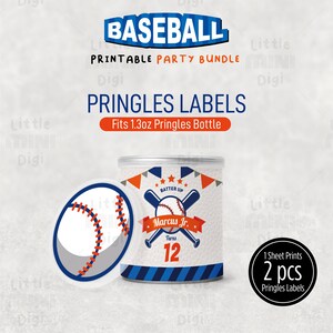 CUSTOM Baseball Theme Party Bundle, Printable Baseball Game Birthday ...