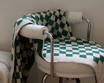 Checker bath towel, 3 sizes different price