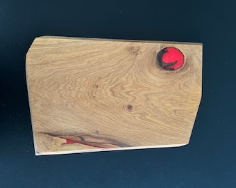Serving board made of Franconian oak, handmade 03