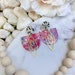 Colorful Acrylic Rectangle Earrings For Women - Twisted Geometric Statement Earrings, 4 Colors, Lightweight