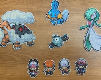 Puntos de cruz Poké personalizados: ¡bordarás tu Pokémon, entrenador o artículos favoritos!