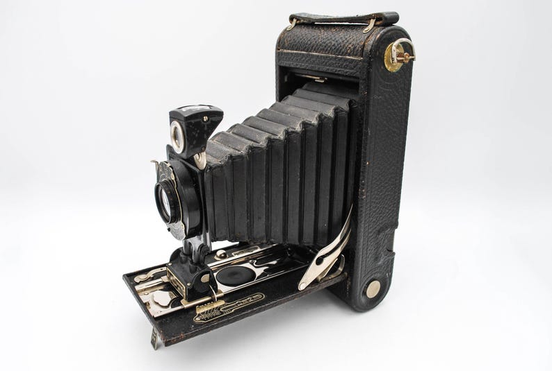 KODAK NO.1 AUTOGRAPHIC JUNIOR 6X9CM ROLL FILM A-120 CAMERA *WORKS* 108MM LENS | Vintage Camera.nl