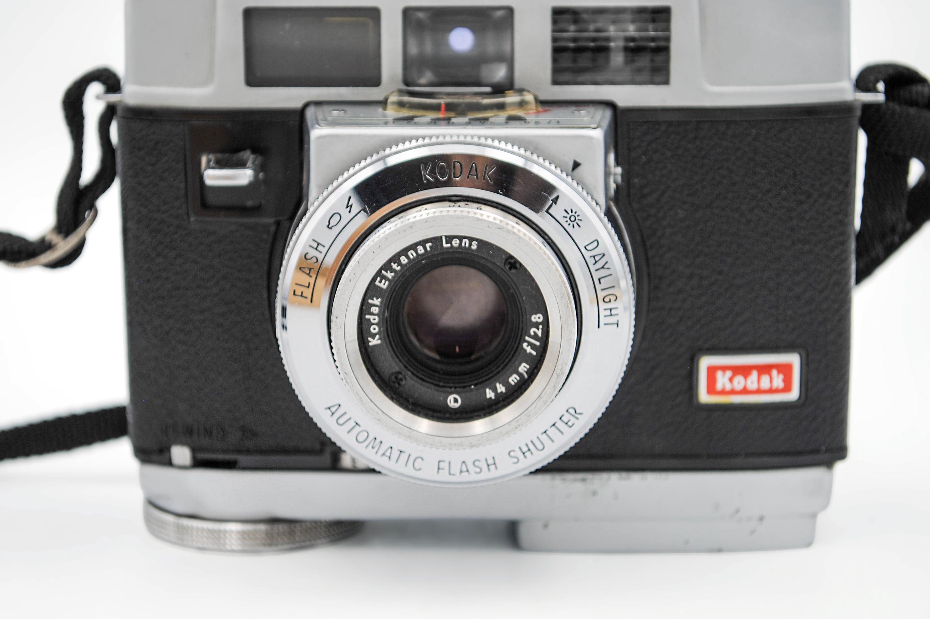 Vintage Kodak Motormatic 35F Film Camera With Leather Case (parts