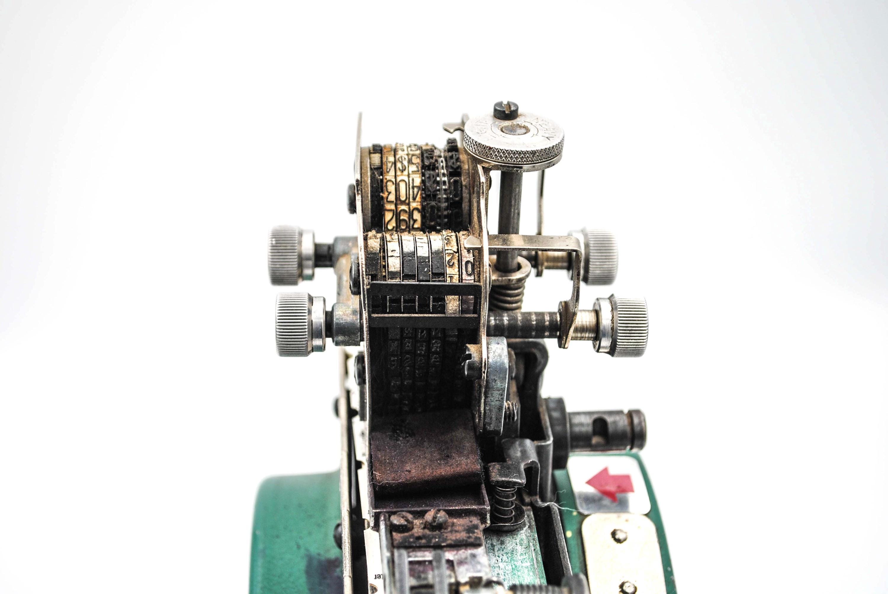 Price R Machine Vintage Monarch 23 Dial-a-pricer Stamp Machine, Price Tag Label Maker ...