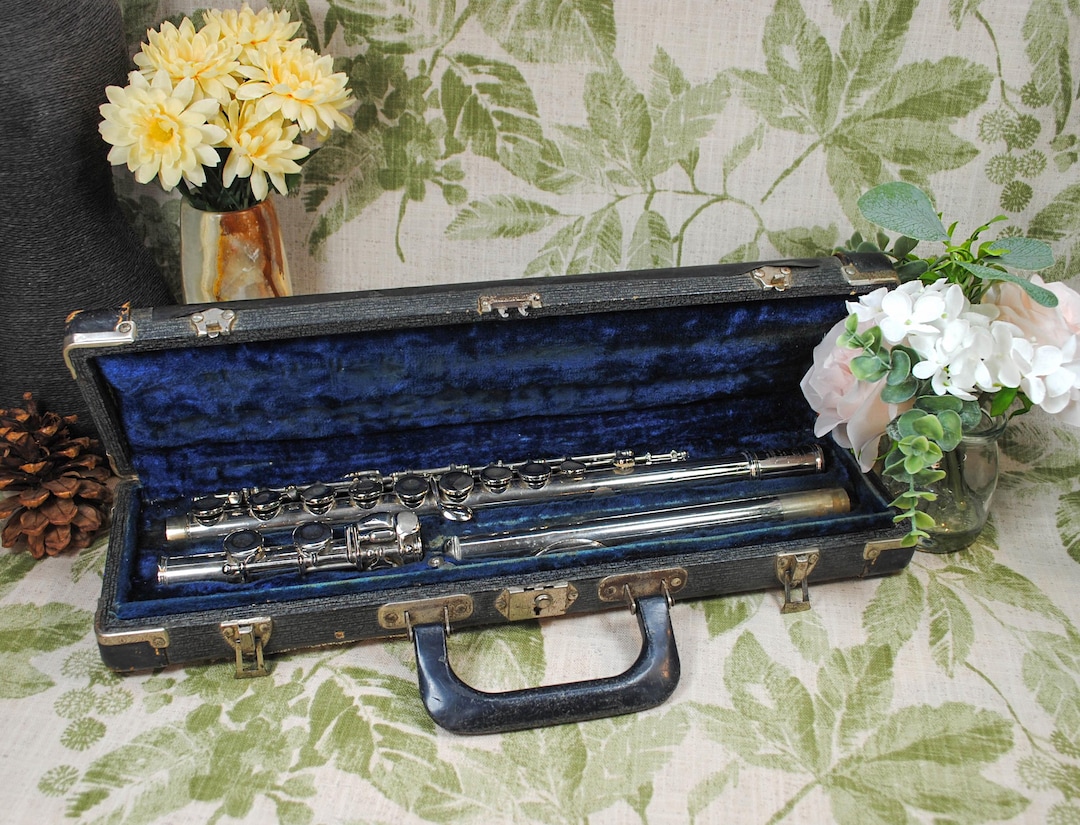 Vintage 1970s Bundy Silver Plated Flute, Made in USA - Etsy