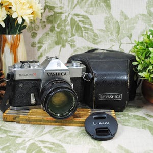 Yashica Tl Electro 35mm Camera - Etsy