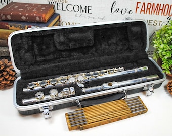 Artley 18-0 Silver Plated Flute - Made in the USA W/ Case Untested