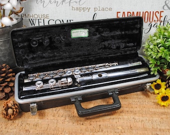 Vintage Noblet Paris Concert Flute C-foot Plateau French Arms - Etsy