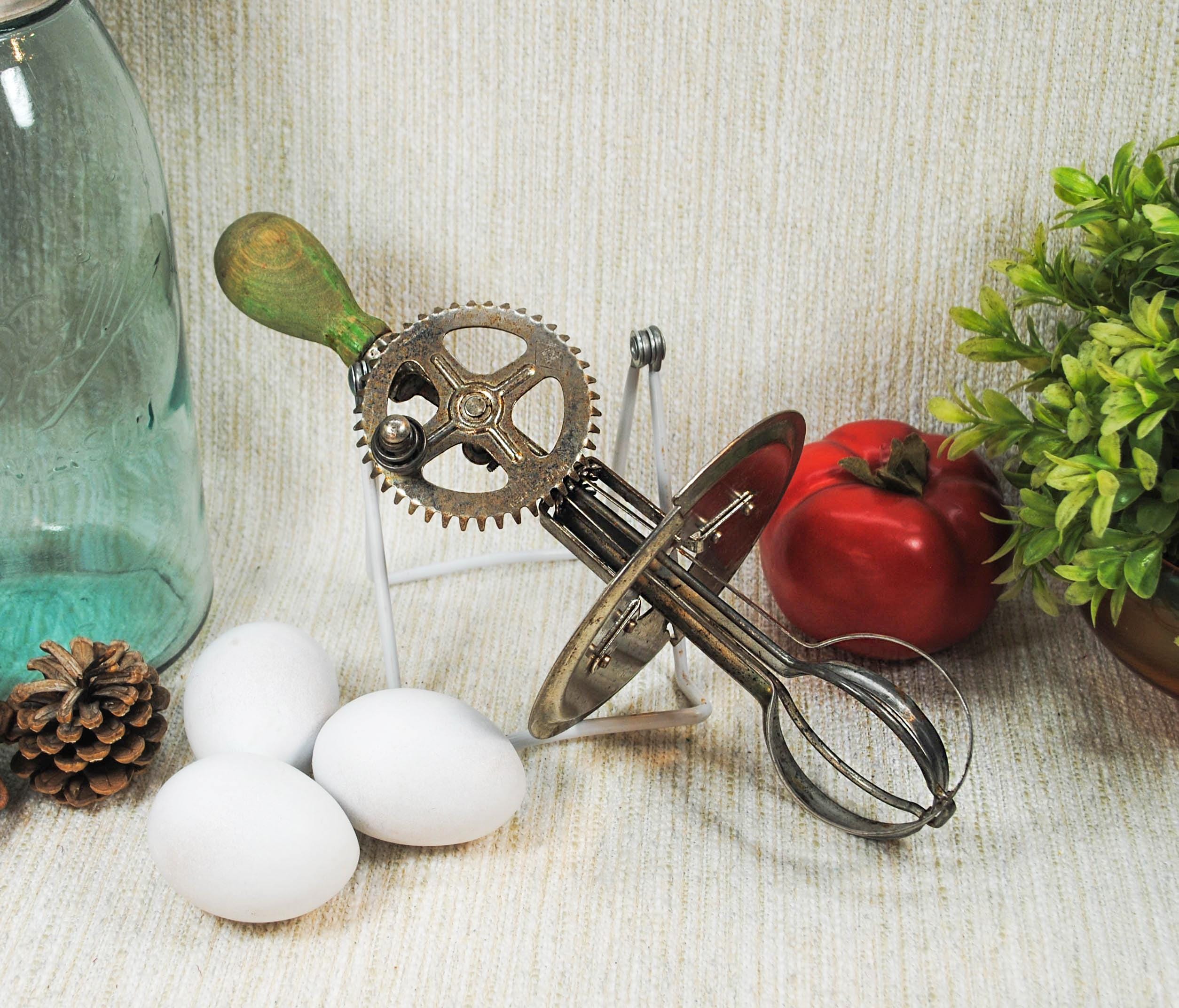 レア イギリスアンティーク EGG BEATER Antique Egg Beater - Etsy