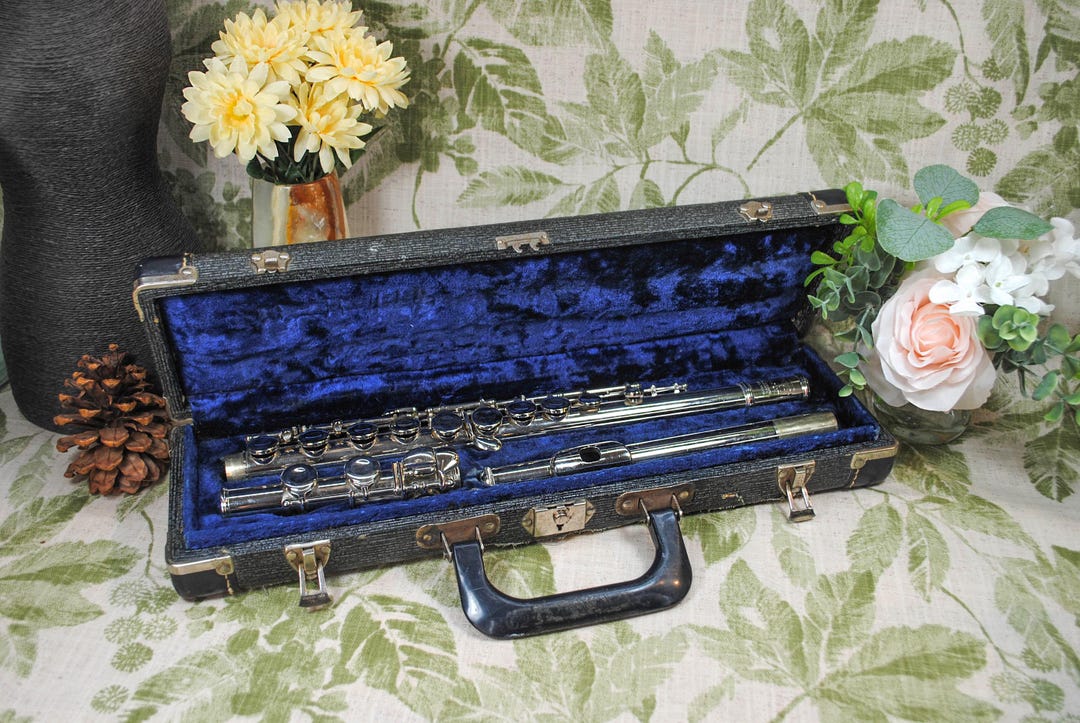 Vintage 1970s Bundy Silver Plated Flute, Made in USA - Etsy