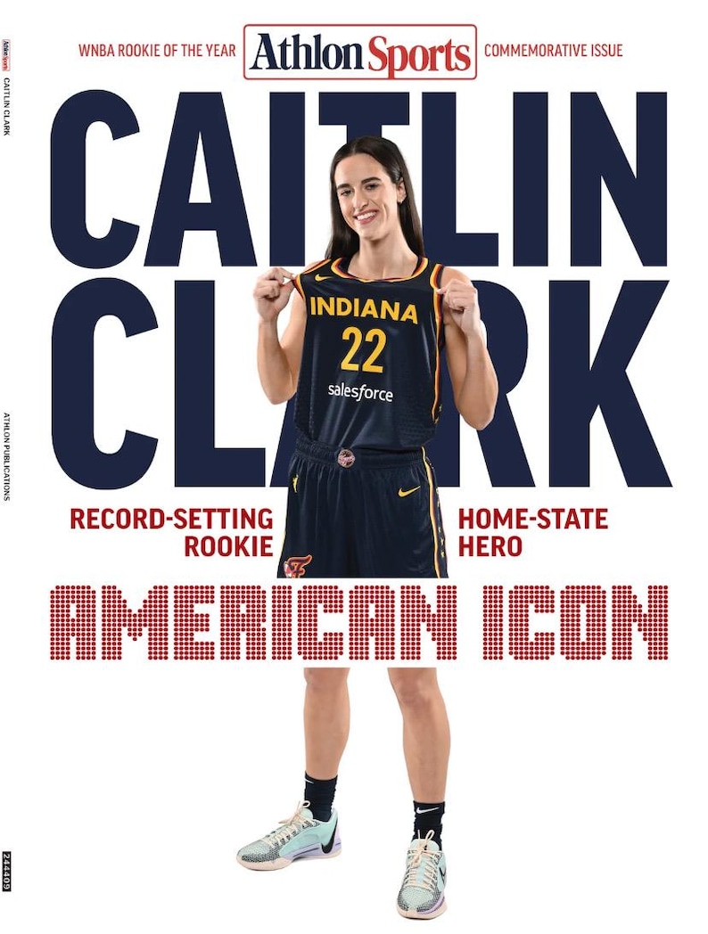 Athlon Sports 2024 Caitlin Clark Special Commemorative Magazine Indiana