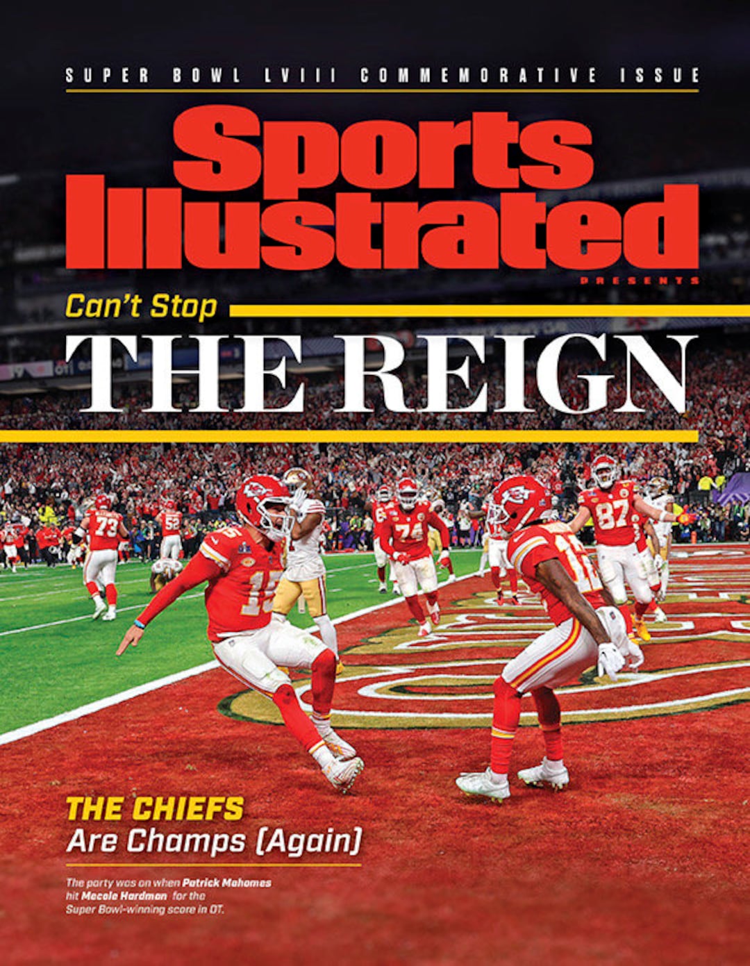 Sports Illustrated 2024 MAGAZINE Kansas City Chiefs Patrick Mahomes