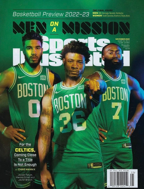 November 2022 Sports Illustrated NBA PREVIEW 202223 Boston Etsy