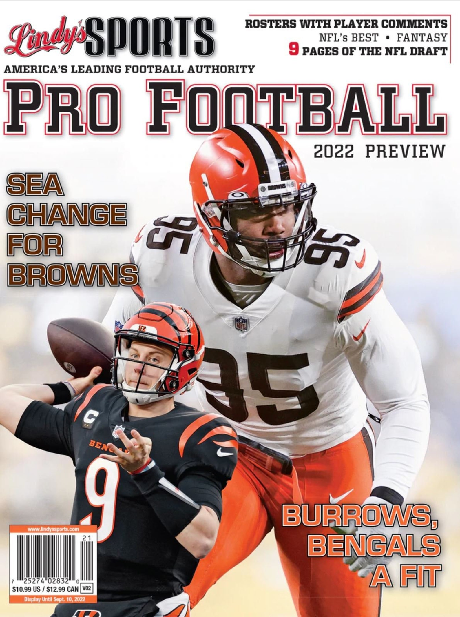 Lindy's Sports Pro Football NFL Preview 2022 COVERS VARY Etsy