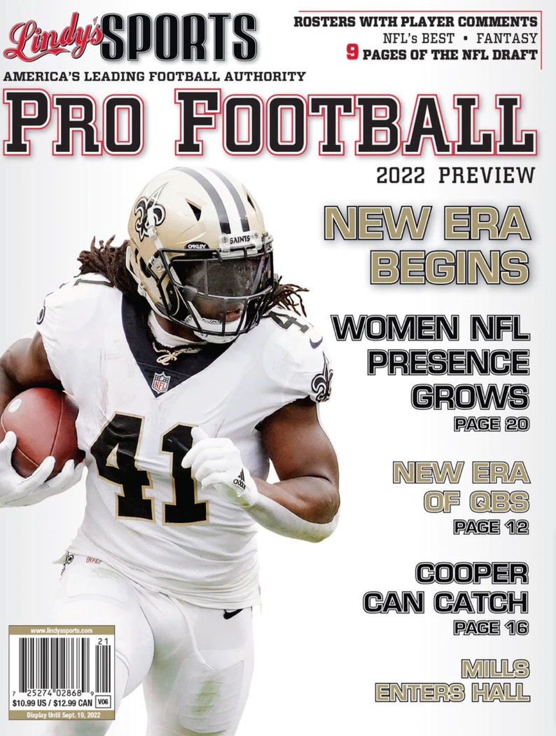 Lindy's Sports Pro Football NFL Preview 2022 COVERS VARY Etsy