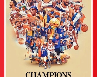 2026 TIME MAGAZINE New York Knicks Jalen Brunson Championship Commemorative - NBA Champions