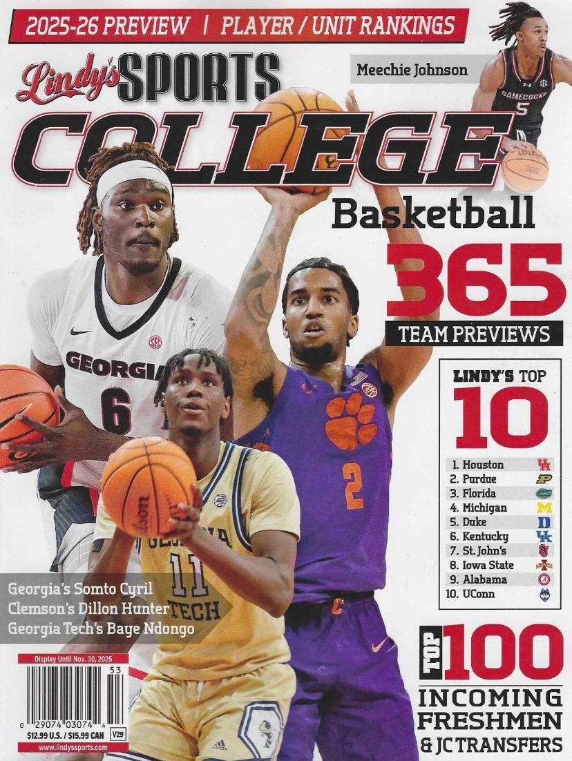 Lindy's Sports College Basketball 2025-2026 Preview Magazine