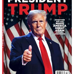 President TRUMP Magazine A360 Media Donald TRUMP Brand New MAGA 2024