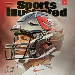 Sports Illustrated 2021-2022 Sportsperson of the Year - MAGAZINE Tampa Bay Buccaneers Tom Brady - GOAT Mvp