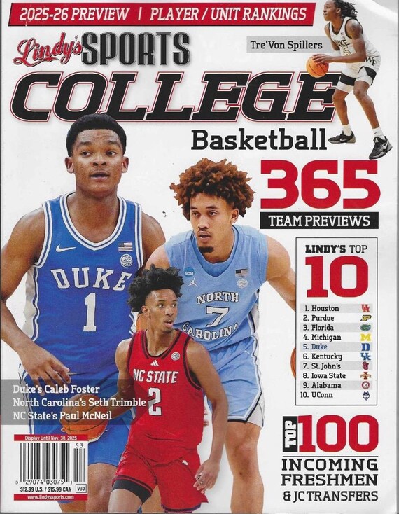 Lindy's Sports College Basketball 2025-2026 Preview Magazine