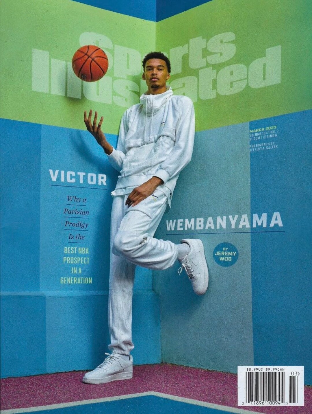 Sports Illustrated March 2023 Victor Wembanyama FRANCE Etsy