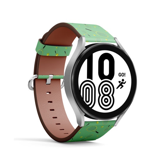 Band for Samsung Smartwatches, Tennis Racket Ball Print, Galaxy