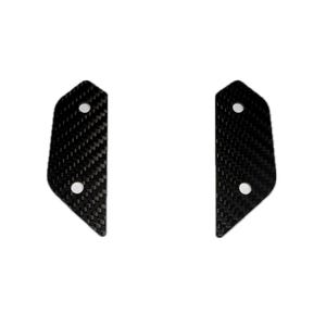 Mirror Blockoff Plate Carbon Fiber- Ninja 400/ZX-6R