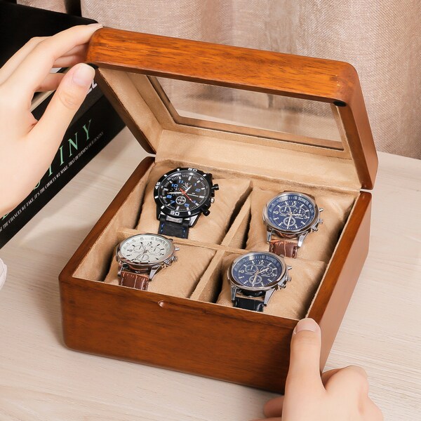 Wood Watch Display Etsy