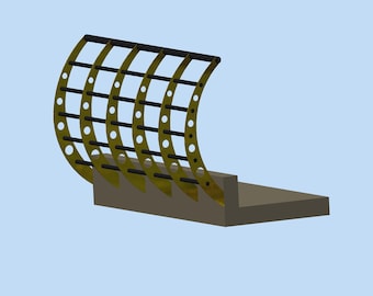 20 Unique Railing Designs: Steel or Wood CNC Laser Cut (SVG, DXF)