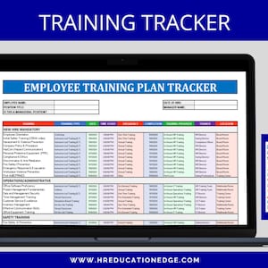 Employee Training Tracker: Excel & Google Sheets Template