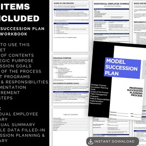 Successor Development Program Design Succession Planning Template: Talent Development Management, Leadership ...