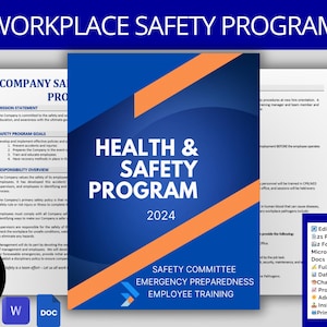 Programa de Seguridad en el Trabajo: Informe de Incidentes Laborales, conforme a la OSHA (Descarga digital)
