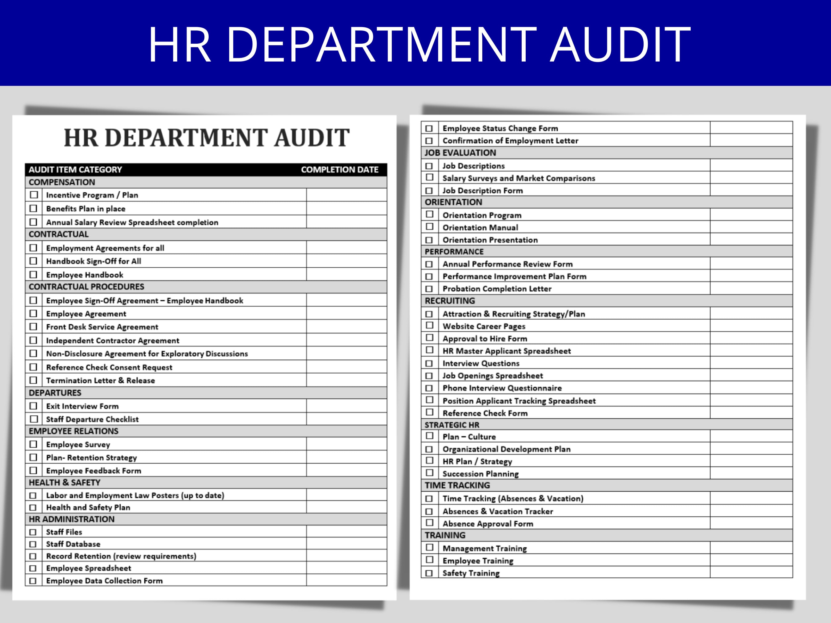 Free Checklist for Your Employee Survey