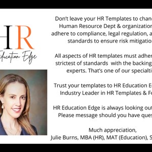 Exit Interview Questions Template: Employee Offboarding, Employee Termination Form | Google Docs & Word | Human Resources image 9