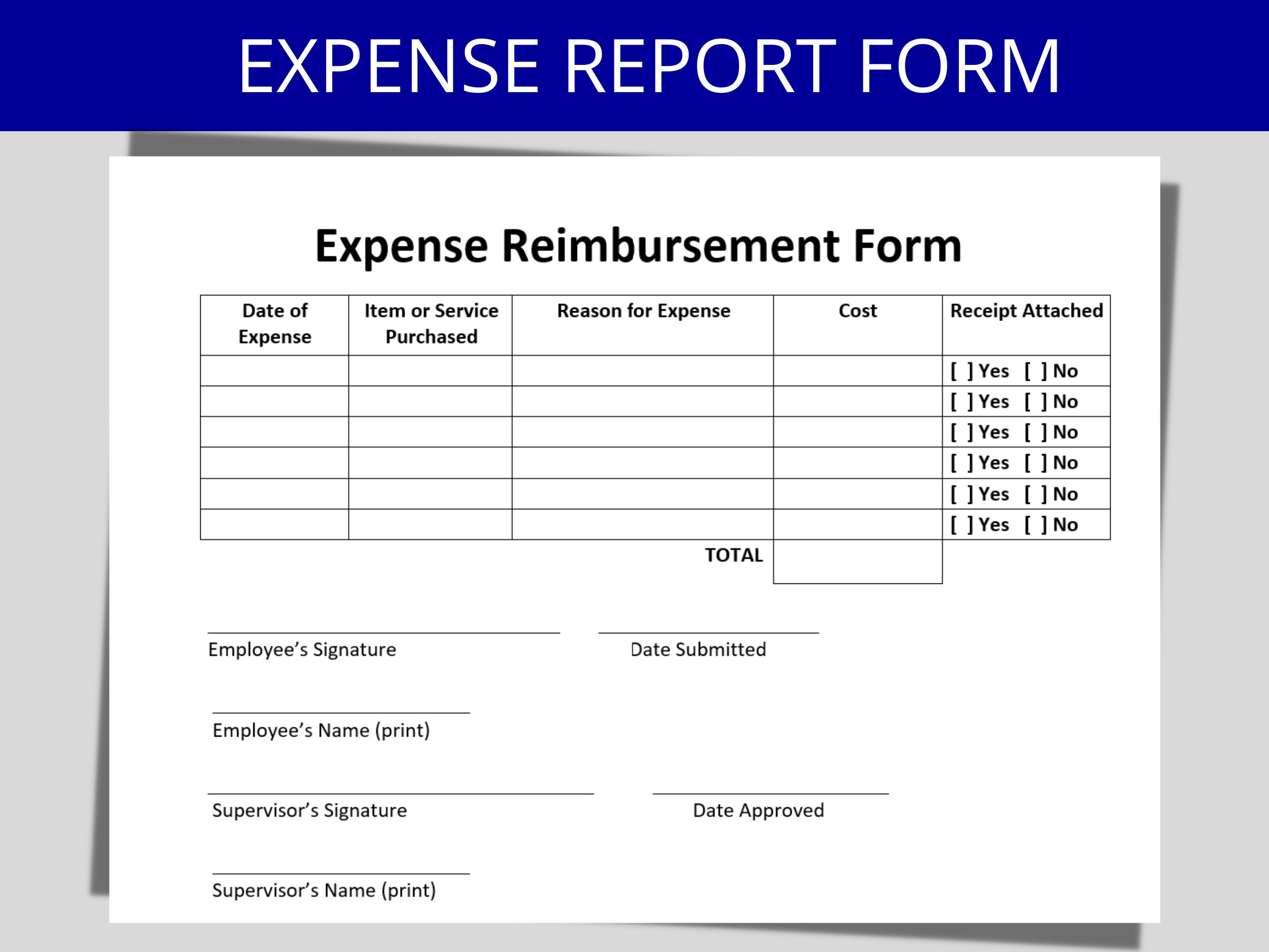 Travel Expense Report