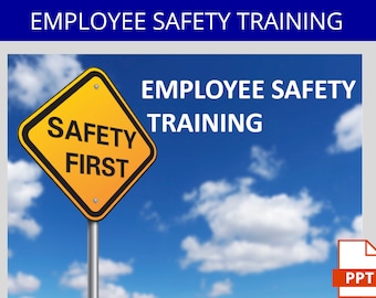 PowerPoint-training veiligheidstraining voor werknemers: OSHA, oriëntatie op nieuwe werknemers (digitale download)