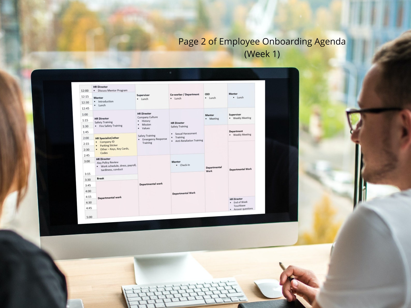 New Hire Onboarding Template: HR Employee Forms & Checklist (editable ...