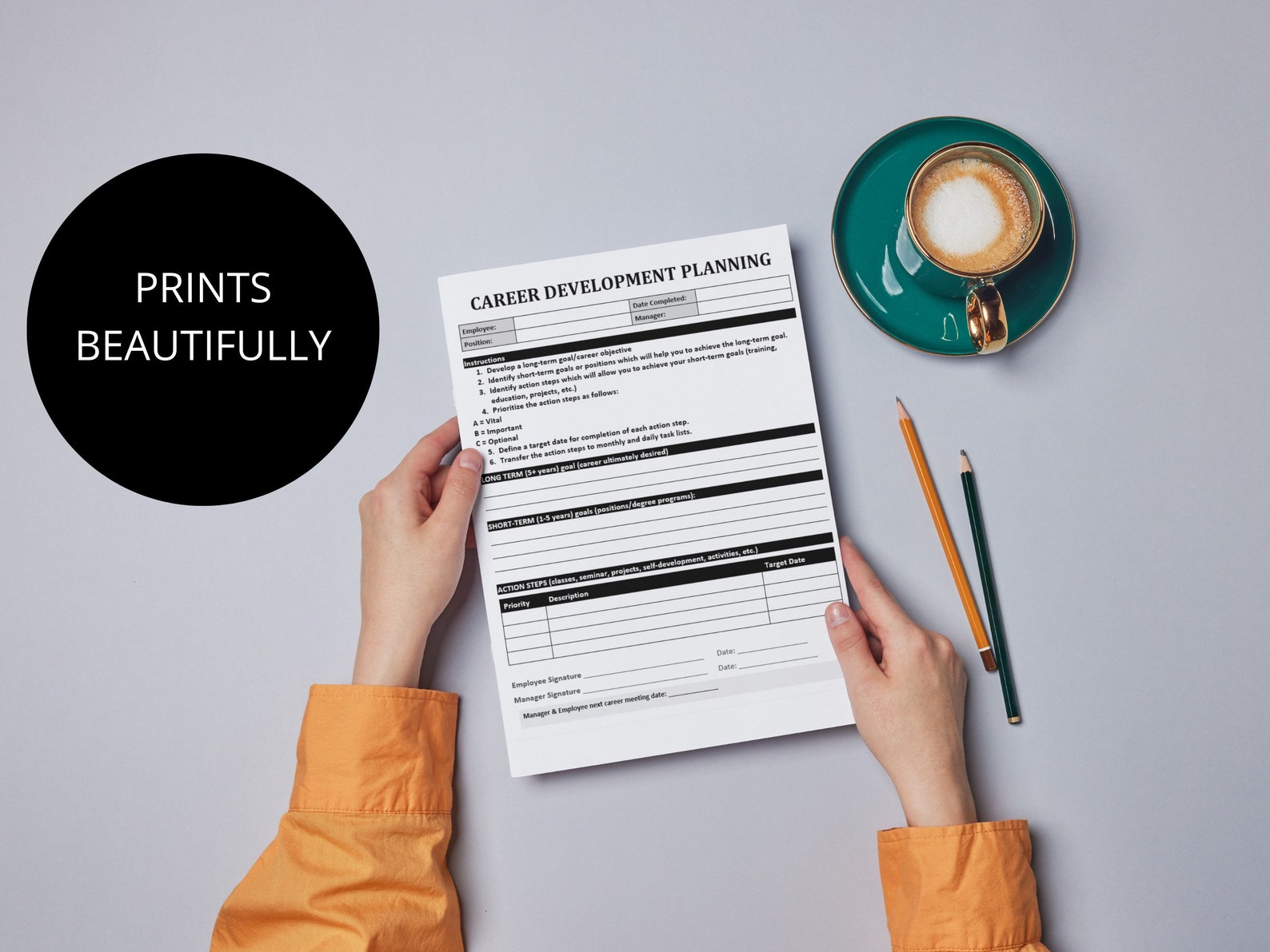 Career Development Planning Template Employee Training Document MS Career Development Planning Template Employee Training Document MS