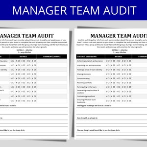 Leiter Team-Audit Trainer-Ausbildung Personalführung Mitarbeiterführung Personalwesen Vorlagen & Formulare Bild 1
