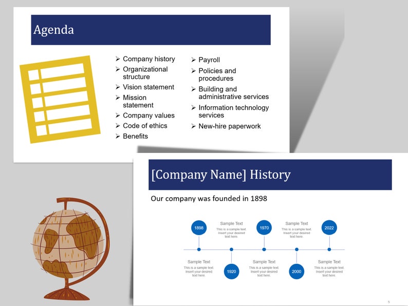 New Hire Orientation Powerpoint Template Editable Onboarding New Hire Orientation Powerpoint Template Editable Onboarding