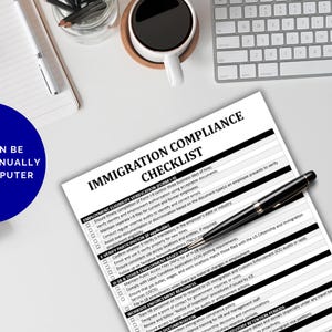 HR Immigration Compliance Checklist: I-9, E-verify, H-1B Tracking ...