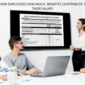Employee Benefits & Compensation Bundle: Editable Word and Excel HR ...