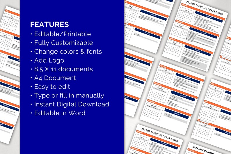 HR Calendar 2024 Compliance Deadlines, Federal Holidays, Rules