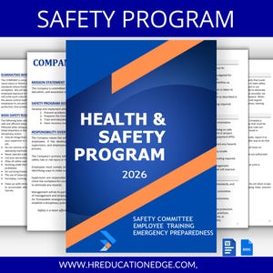 Programma voor veiligheid op de werkplek: rapportage van incidenten door medewerkers, OSHA-compatibel (digitale download)