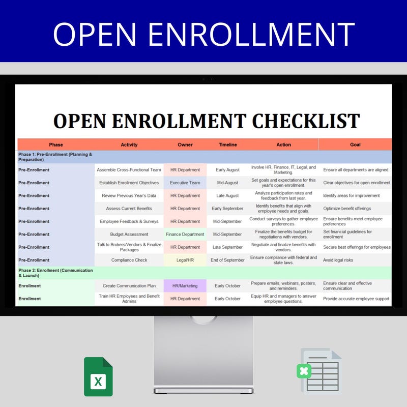 Employee Benefit Guide Template Etsy