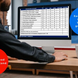 Exit Interview Questions Template: Employee Offboarding, Employee Termination Form | Google Docs & Word | Human Resources image 7