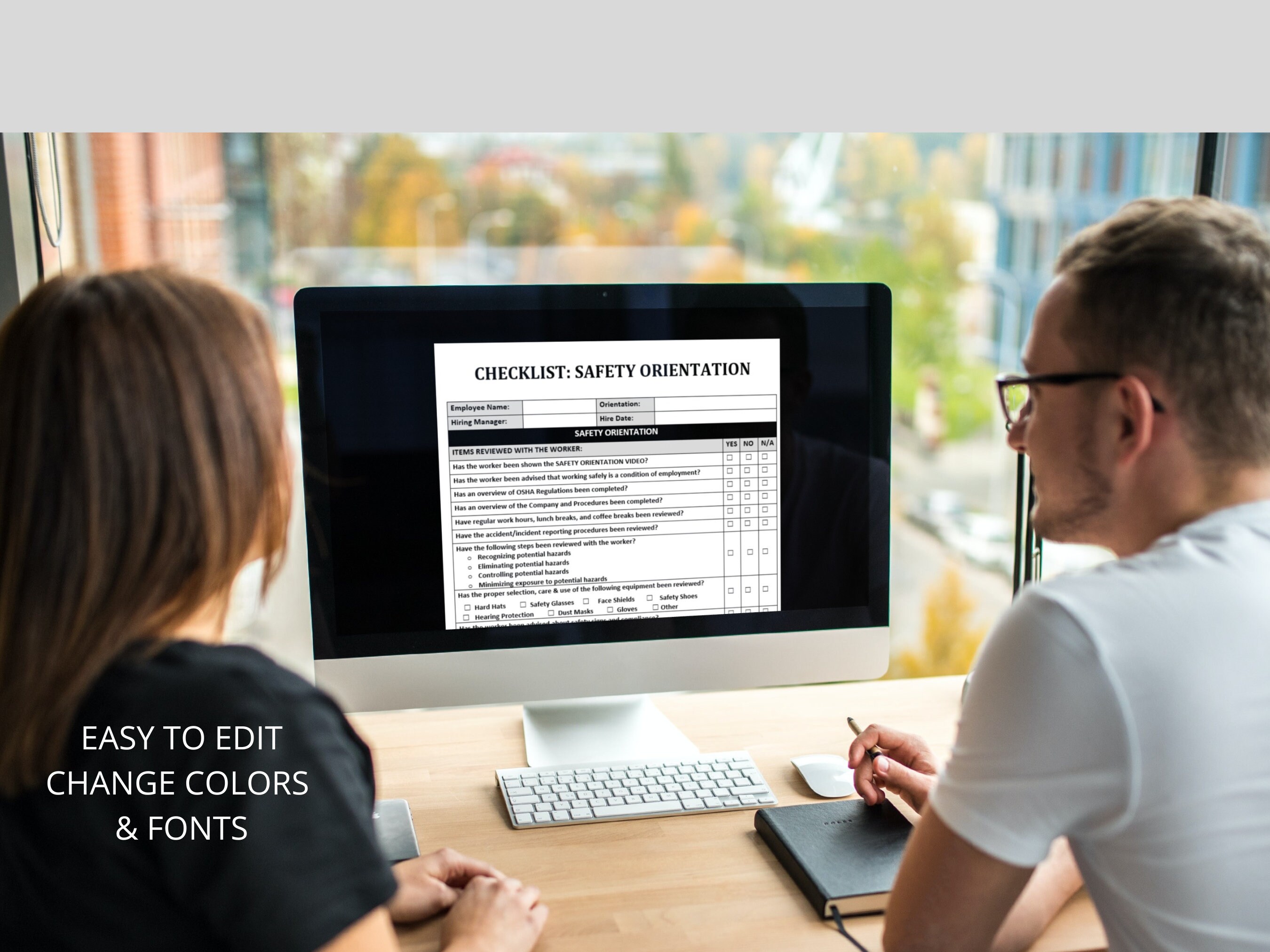 Essential Safety Templates HR Bundle Editable MS Word OSHA - Etsy