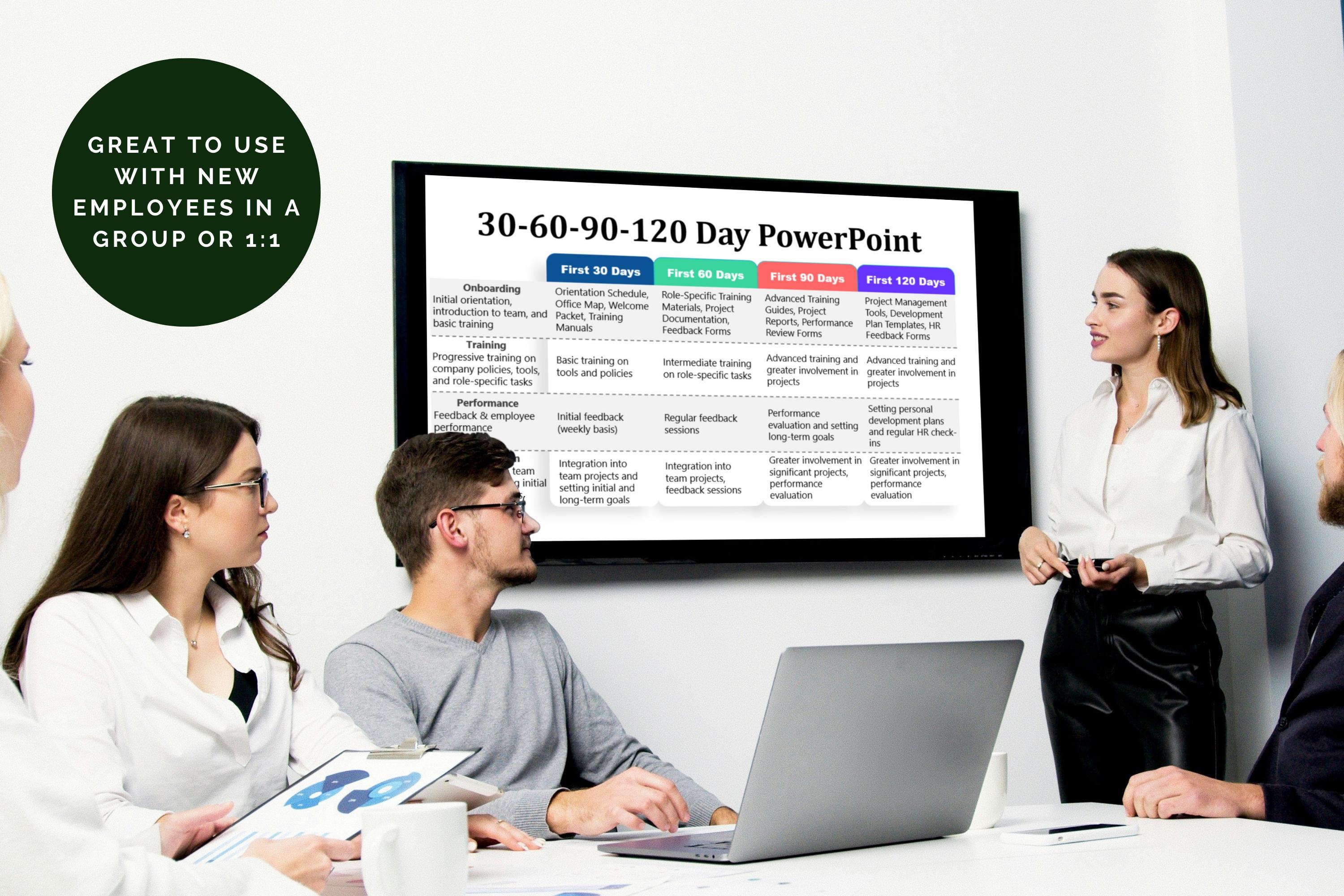 30 60 90 Day Plan Template Slides: Onboarding Agenda (powerpoint ...