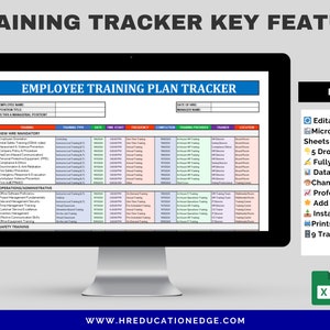 Employee Training Tracker: Excel Template for Efficient HR Training